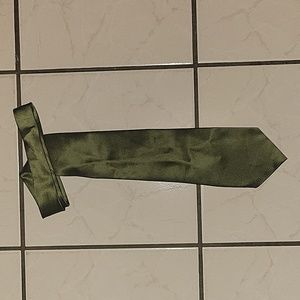 Stanley Blacker Olive Tie